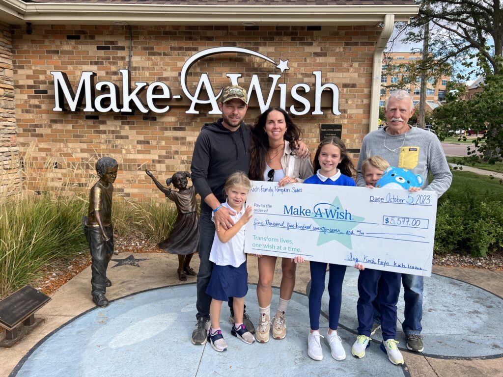 Make a wish pumpkin patch