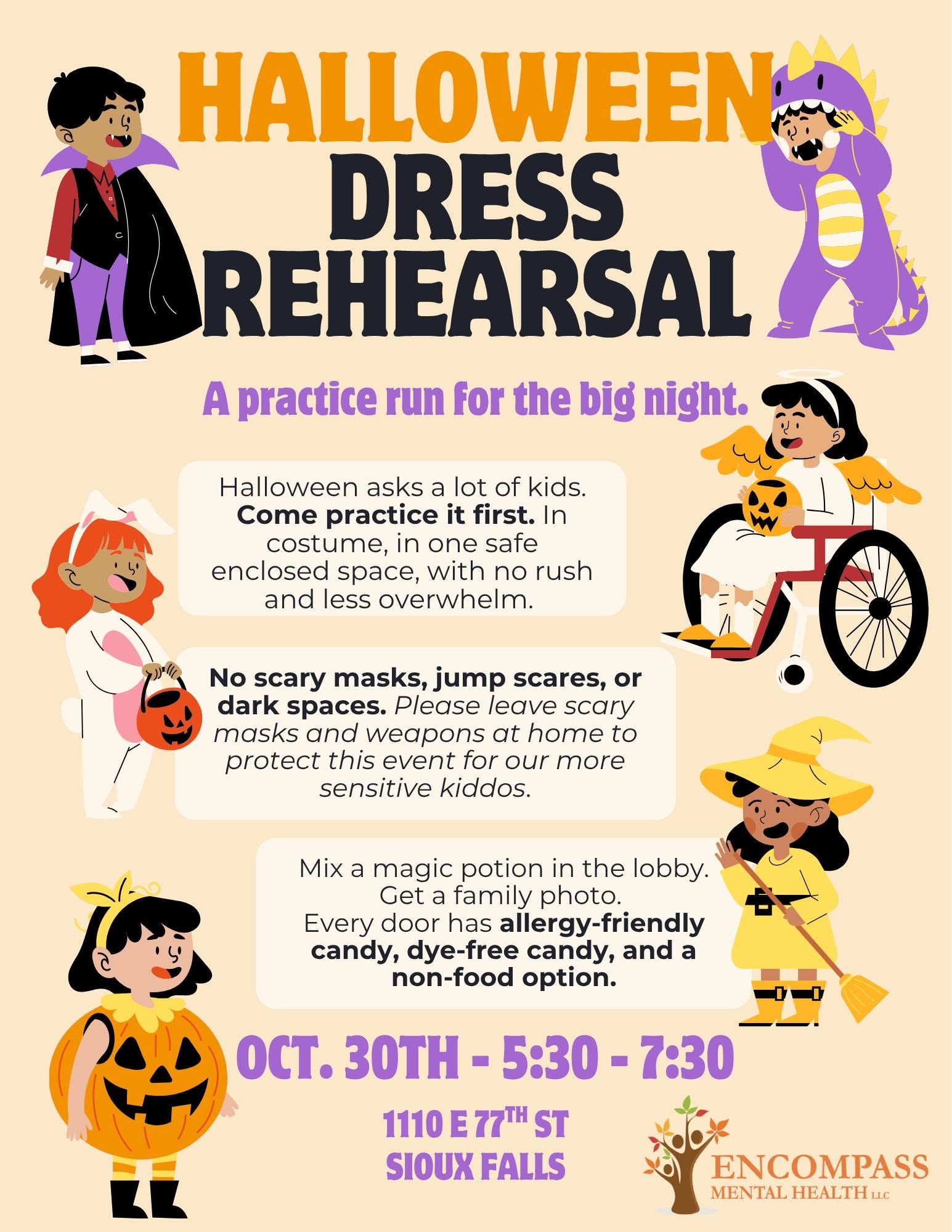 Halloween Dress Rehearsal