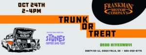 Trunk or Treat at Frankmans Motor