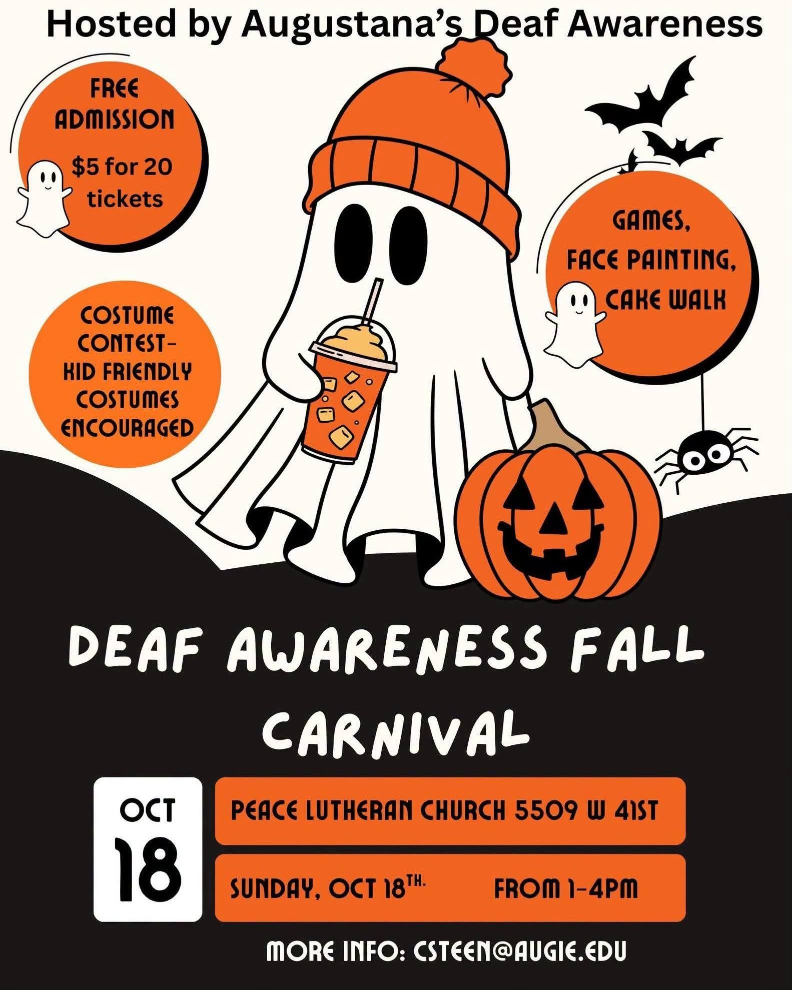 Deaf Awareness Fall Carnival
