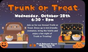 Trunk or Treat at First Reformed Church