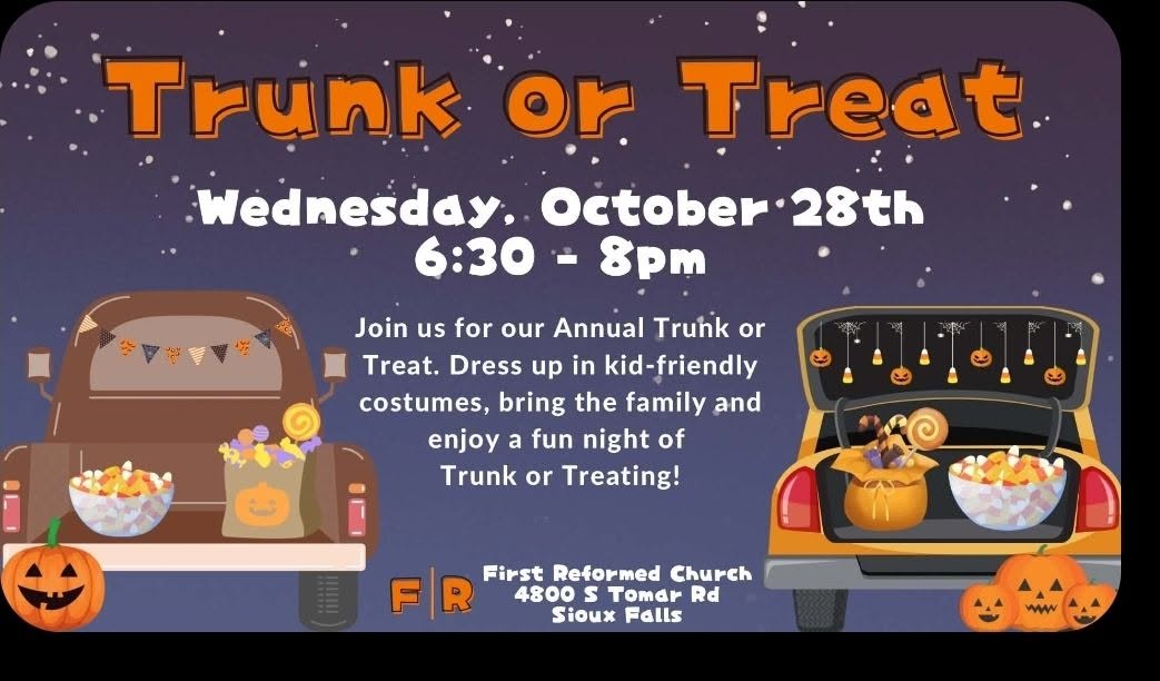 Trunk or Treat at First Reformed Church